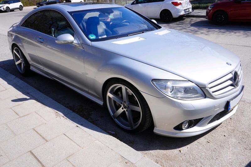 Silber Gebraucht 2008 Mercedes CL500 Coupé | 16.900 € (Teuer) - Bild 1/4