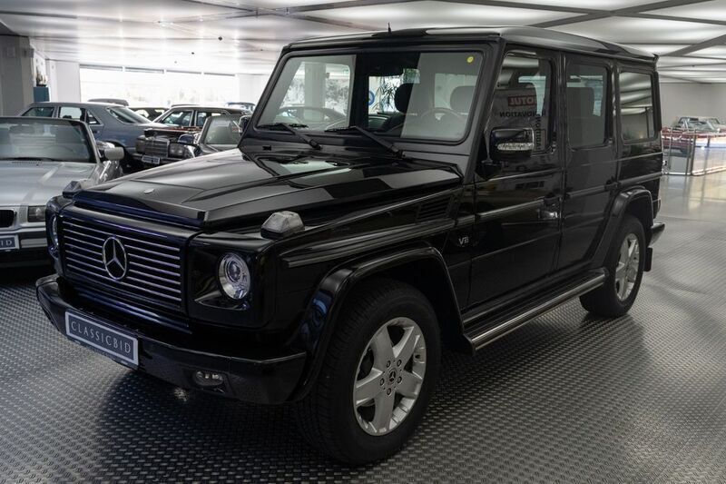 Obsidianschwarz metallic Gebraucht 2006 Mercedes G500 SUV | 59.600 € (Fairer Preis) - Bild 1/4