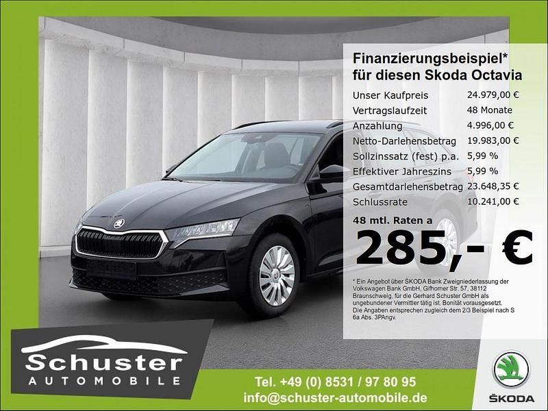 Gebraucht Skoda Octavia 116 PS (85 kW) 2025 Schwarz Kombi