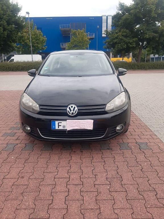 Gebraucht VW Golf VI Comfortline 110 PS (80 kW) 2009 Schwarz Kleinwagen