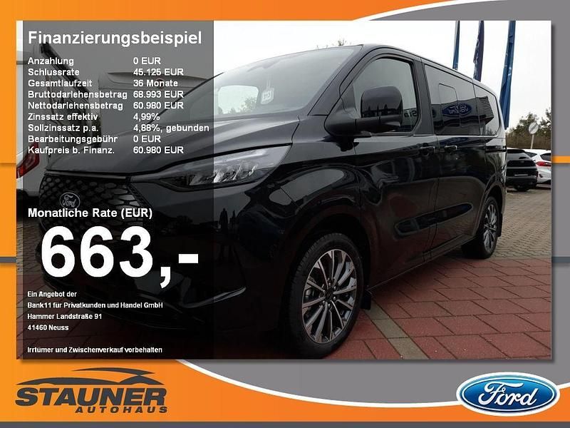 Schwarz Gebraucht 2025 Ford Tourneo Custom Titanium X Van | 60.980 € - Bild 1/4