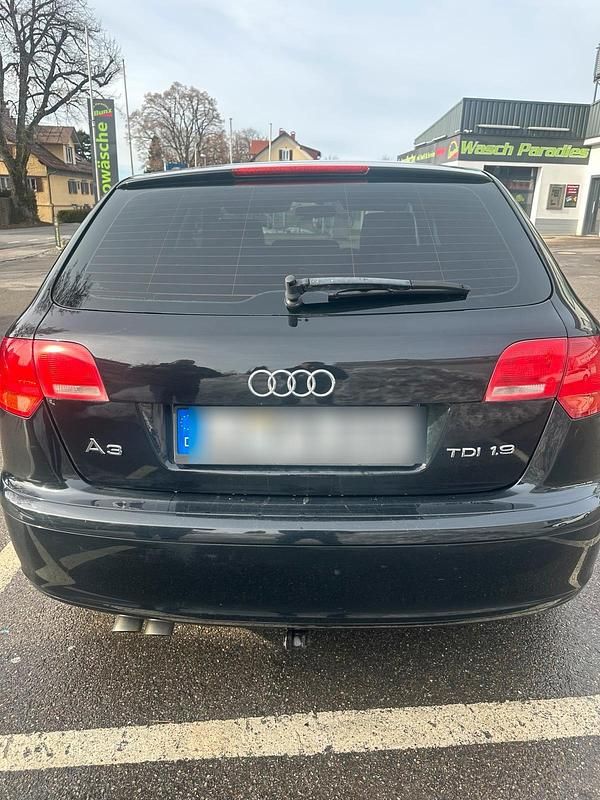 Gebraucht Audi A3 105 PS (77 kW) 2008 Schwarz Kleinwagen