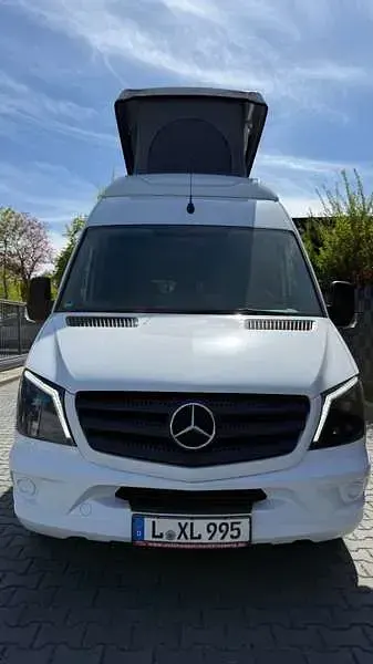 Gebraucht Mercedes Sprinter 163 PS (119 kW) 2016 Weiß Van