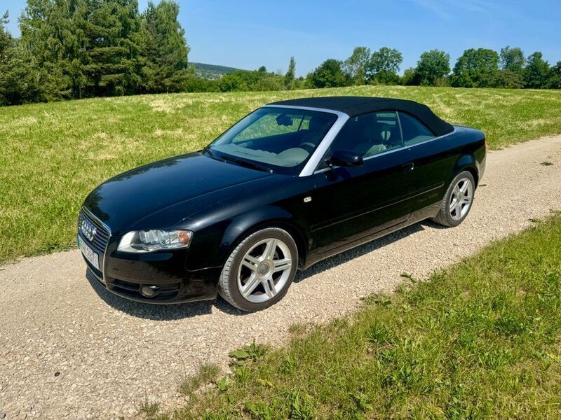 Schwarz Gebraucht 2007 Audi A4 Cabriolet Cabrio | 5.500 € (Superpreis) - Bild 1/4