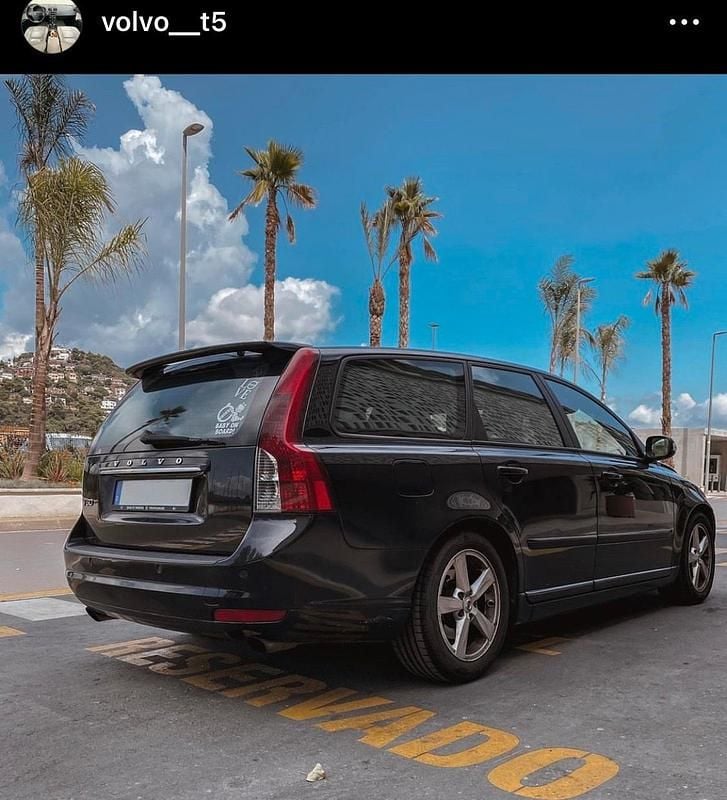 Gebraucht Volvo V50 230 PS (169 kW) 2009 Schwarz Kombi