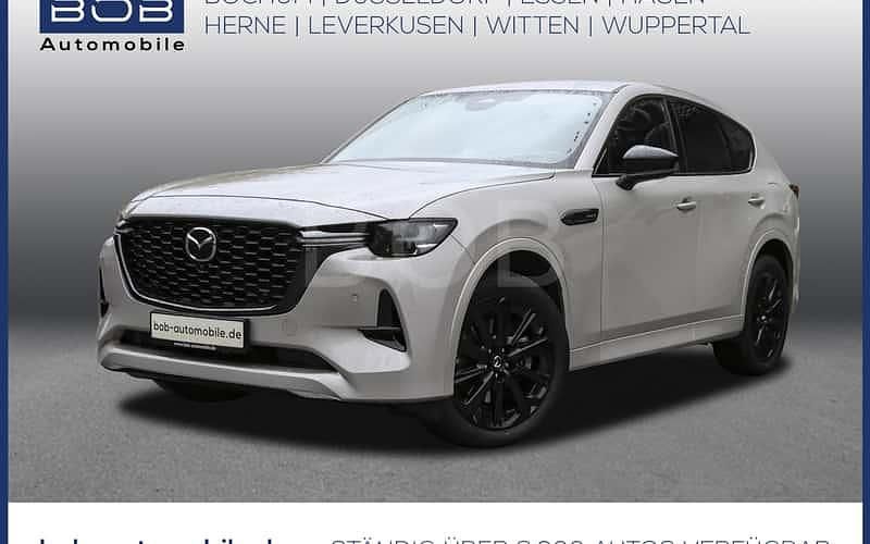 Grau Gebraucht 2022 Mazda CX-60 Homura-Line SUV | 41.499 € (Fairer Preis) - Bild 1/4