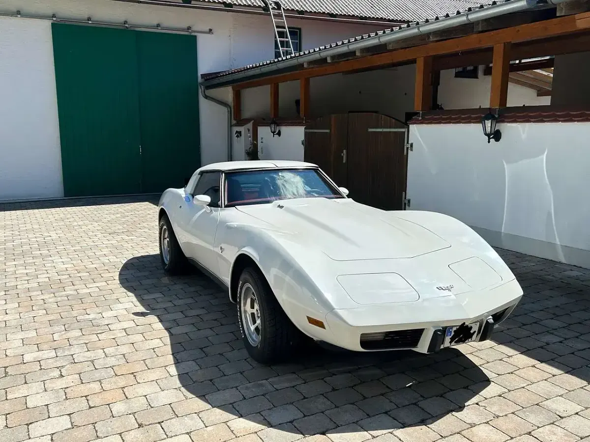 Gebraucht Chevrolet Corvette C3 200 PS (147 kW) 1979 Weiß Coupé