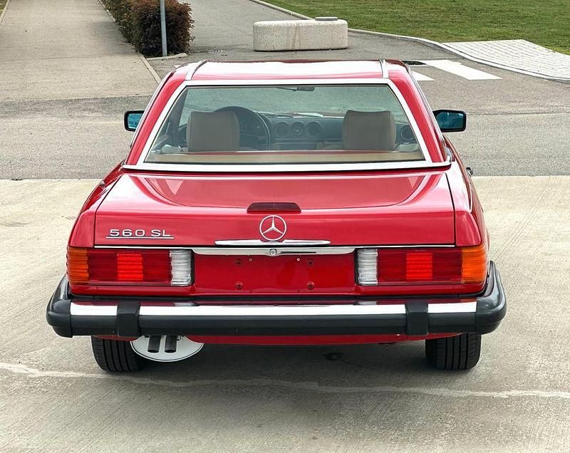 Gebraucht Mercedes 560 231 PS (169 kW) 1988 Rot Cabrio