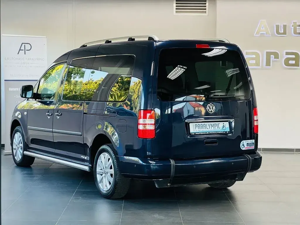 Gebraucht VW Caddy Maxi Highline 140 PS (102 kW) 2014 Blau Van / Kleinbus