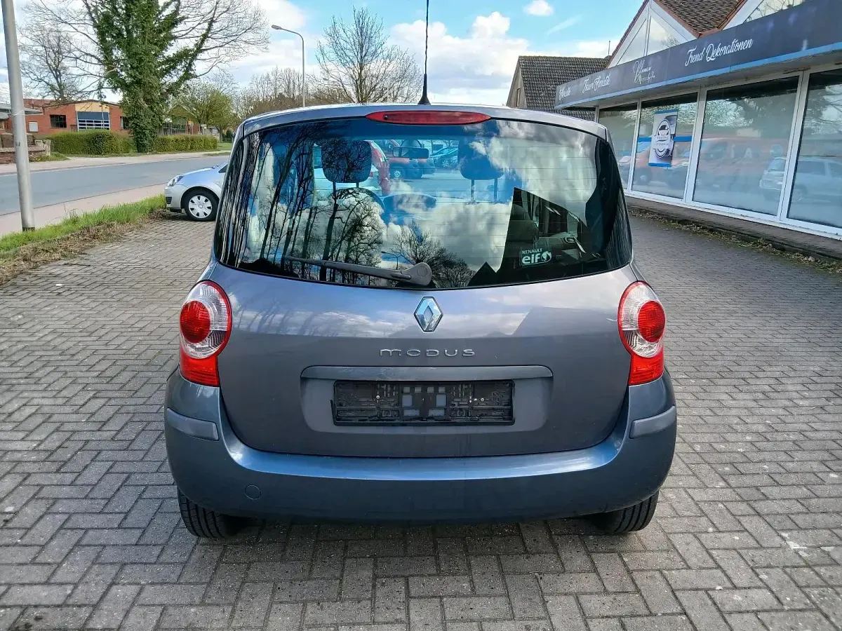 Gebraucht Renault Modus 75 PS (55 kW) 2007 Blau Van / Kleinbus