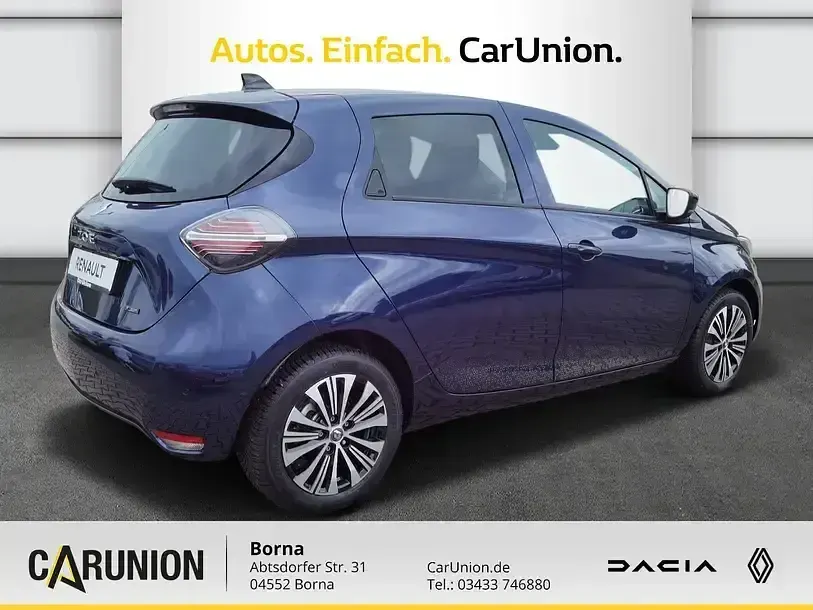 Gebraucht Renault Zoe Iconic 100 kW (136 PS) 2024 Nachtblau metallic Kleinwagen