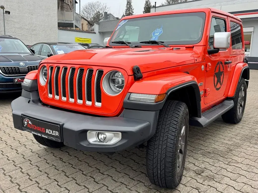Gebraucht Jeep Wrangler Overland 200 PS (147 kW) 2020 Orange SUV