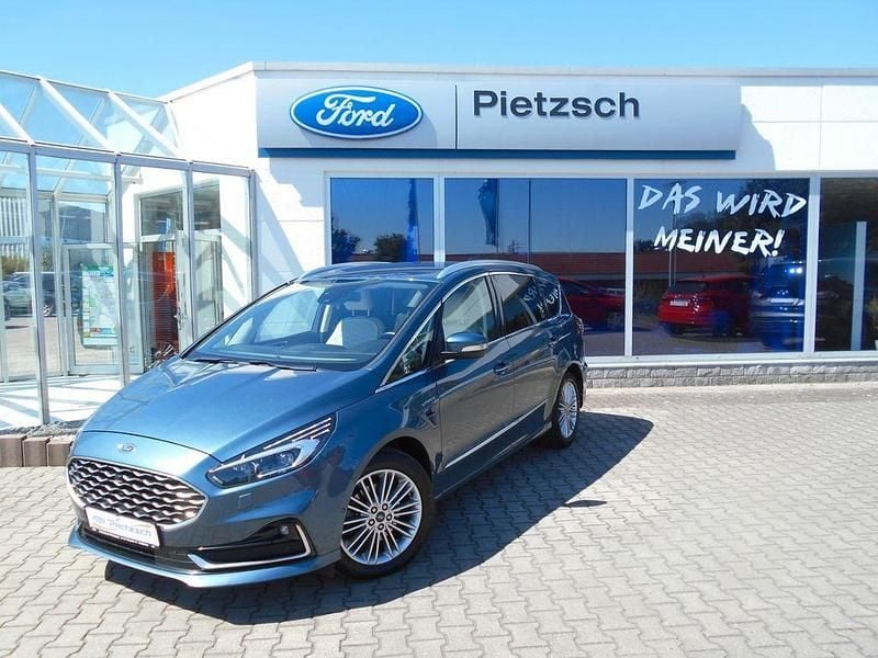 Blau Gebraucht 2022 Ford S-MAX Vignale Van / Kleinbus | 32.990 € (Teuer) - Bild 1/4