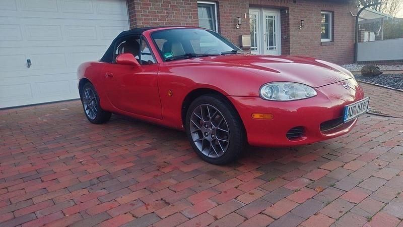 Gebraucht Mazda MX5 110 PS (80 kW) 2004 Rot Cabrio