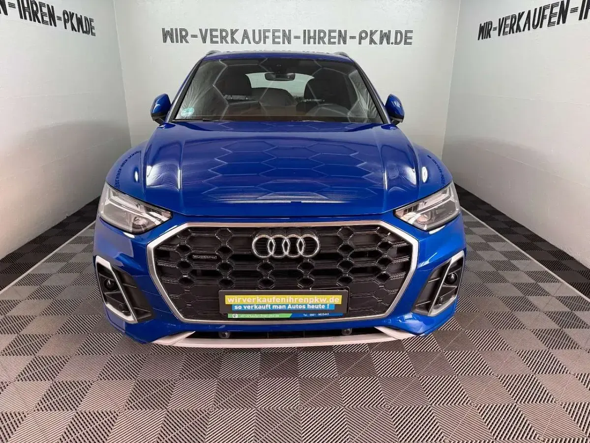 Gebraucht Audi Q5 S-Line 204 PS (150 kW) 2024 Ultrablau SUV