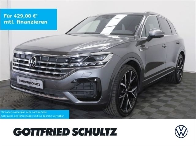 Siliziumgrau metallic Gebraucht 2022 VW Touareg R-line SUV | 48.250 € (Fairer Preis) - Bild 1/4