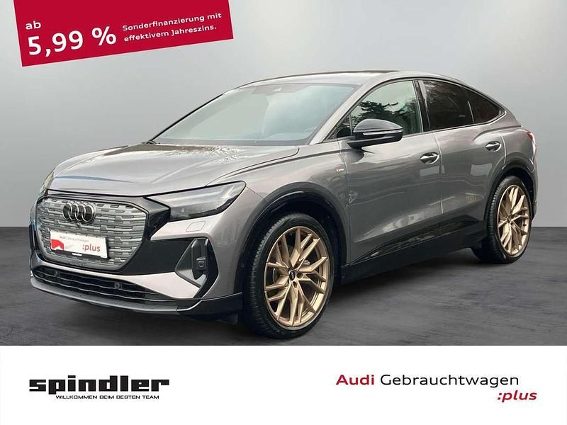 Taifungrau metallic Gebraucht 2022 Audi Q4 e-tron Edition .1 SUV | 30.980 € (Fairer Preis) - Bild 1/4