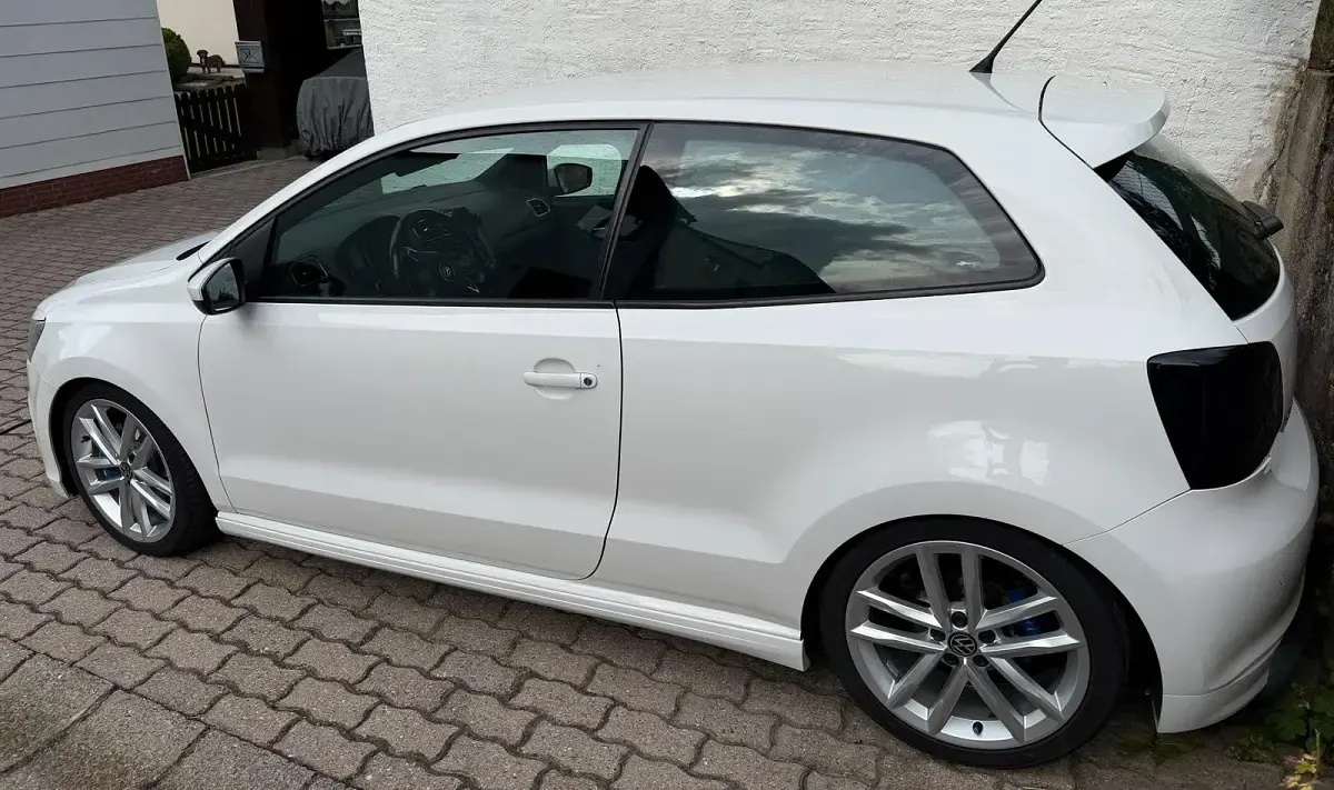 Gebraucht VW Polo R-line 105 PS (77 kW) 2013 Weiß Kleinwagen