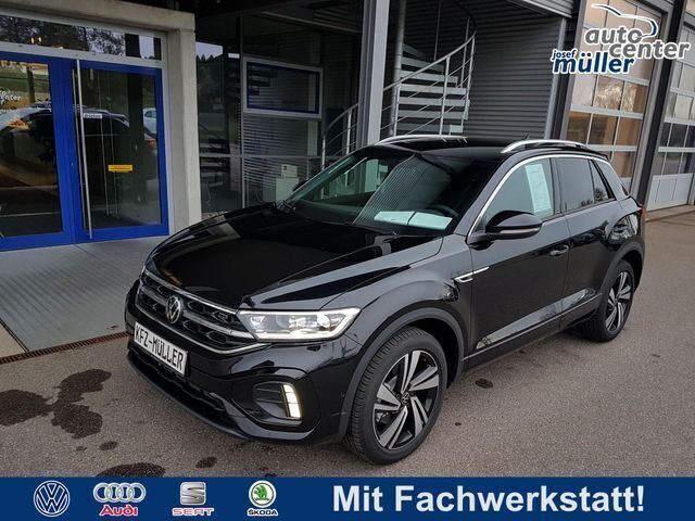 Deep black/schwarz Gebraucht 2023 VW T-Roc R-line SUV | 37.990 € (Teuer) - Bild 1/4