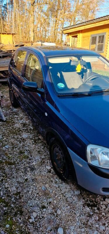Blau Gebraucht 2001 Opel Corsa Kleinwagen | 449 € (Superpreis) - Bild 1/4