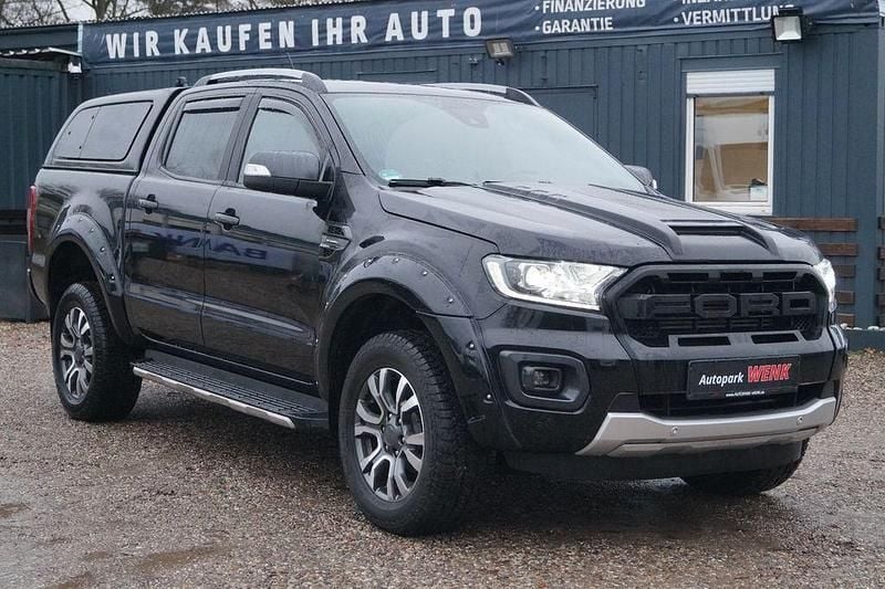 Schwarz Gebraucht 2021 Ford Ranger Wildtrack Abholung | 31.600 € (Guter Preis) - Bild 1/4