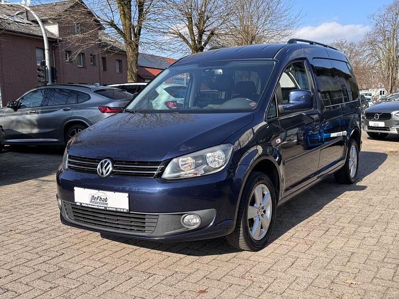 Gebraucht VW Caddy Maxi Comfortline 102 PS (75 kW) 2010 Blau Van / Kleinbus