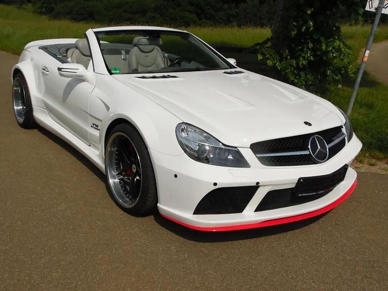 Weiß Gebraucht 2005 Mercedes SL600 AMG Cabrio | 79.000 € - Bild 1/4