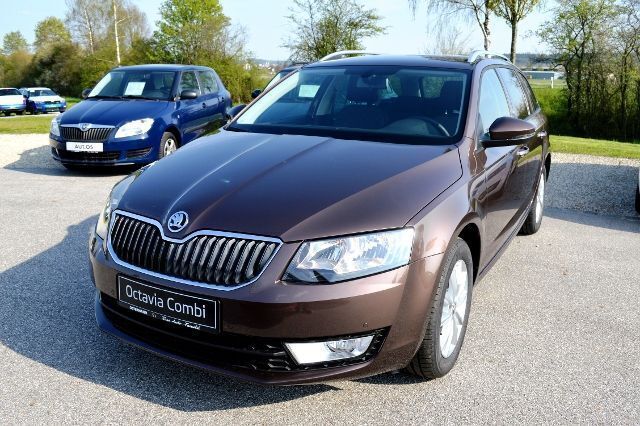 Gebraucht Skoda Octavia Ambition 110 PS (80 kW) 2016 Braun metallic Kombi