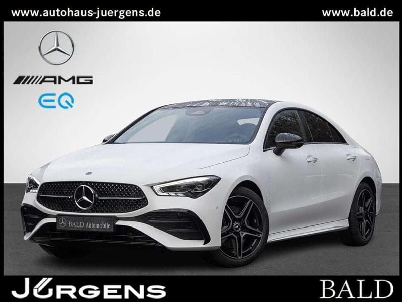 Weiß unilack polarweiß Gebraucht 2024 Mercedes CLA200 AMG line Coupé | 38.980 € (Fairer Preis) - Bild 1/4