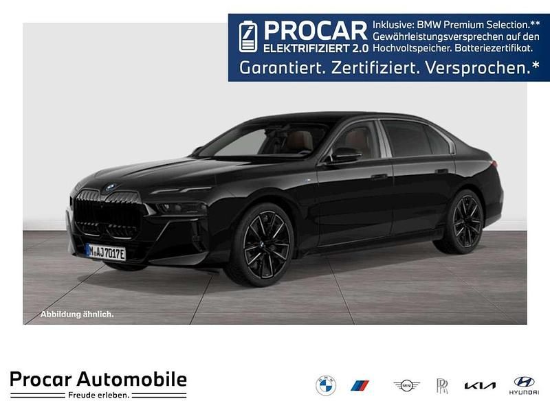 Schwarz Gebraucht 2024 BMW 750e M Sport Limousine | 100.890 € (Fairer Preis) - Bild 1/3