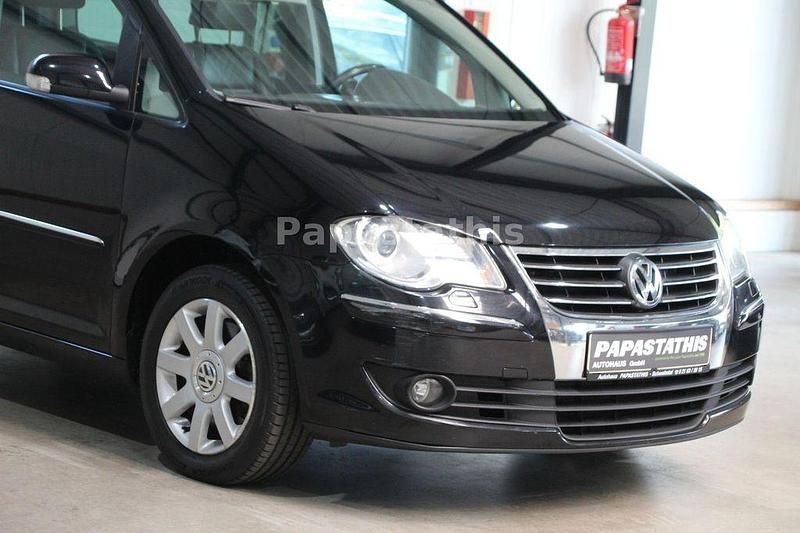 Gebraucht VW Touran Highline 170 PS (125 kW) 2007 Schwarz Van / Kleinbus