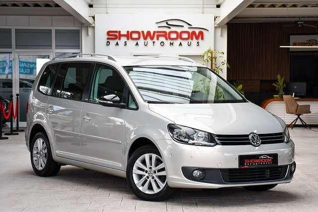 Gebraucht VW Touran Style 140 PS (102 kW) 2012 Gold Van / Kleinbus