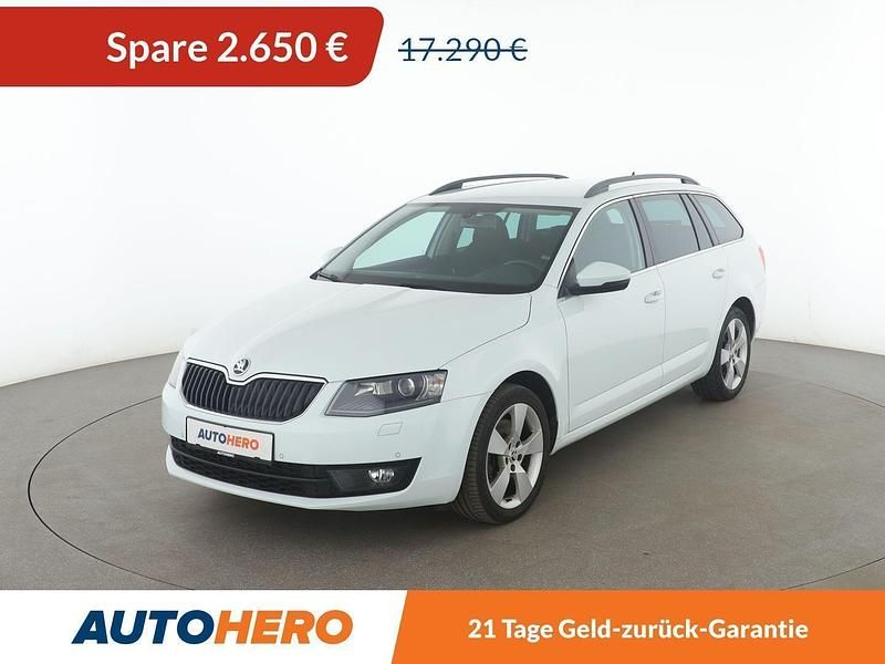 Weiß Gebraucht 2015 Skoda Octavia Style Kombi | 14.640 € (Fairer Preis) - Bild 1/3