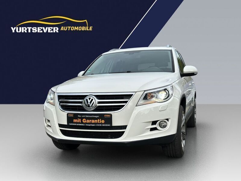 Candyweiß Gebraucht 2009 VW Tiguan Sportline SUV | 10.690 € (Teuer) - Bild 1/4