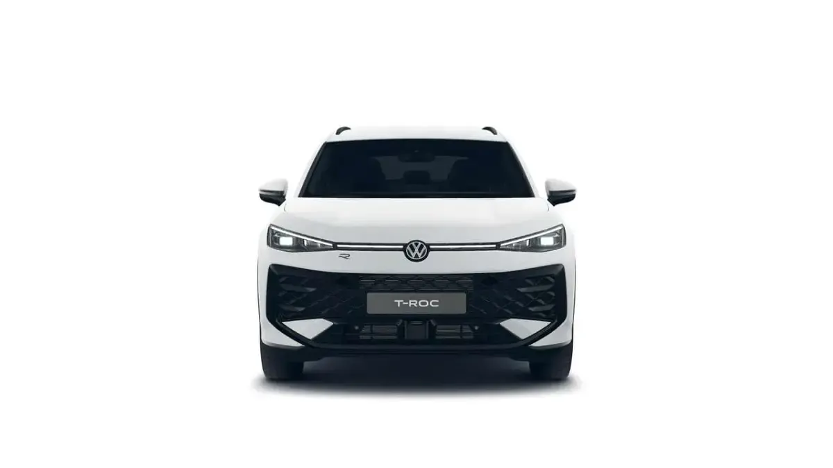Neu VW T-Roc R-line 150 PS (110 kW) 2026 Pure white SUV