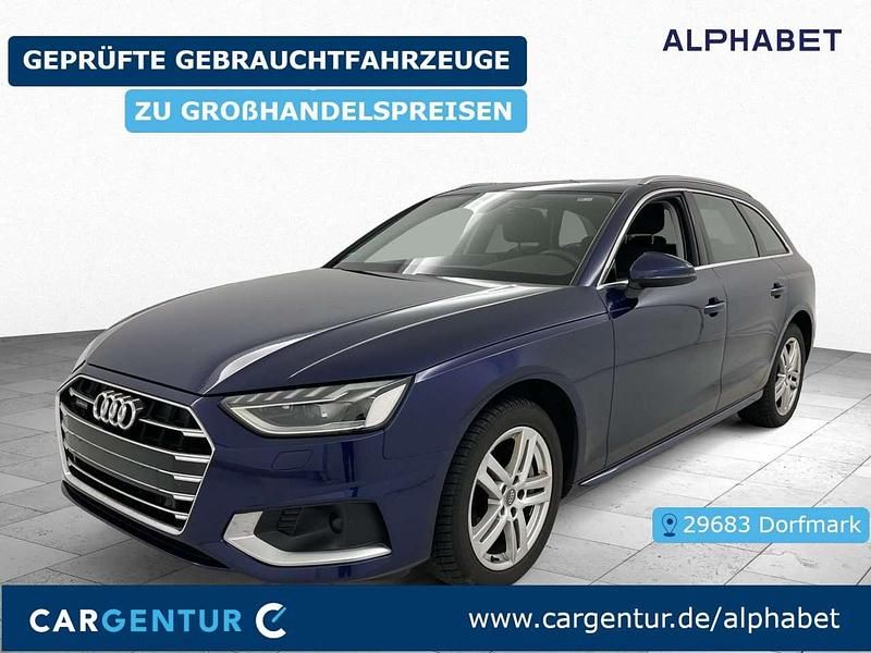 Blau Gebraucht 2020 Audi A4 Advanced Kombi | 21.707 € (Superpreis) - Bild 1/2