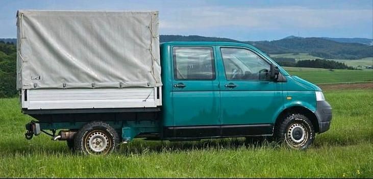 Grün Gebraucht 2005 VW T5 Van | 6.999 € (Guter Preis) - Bild 1/4