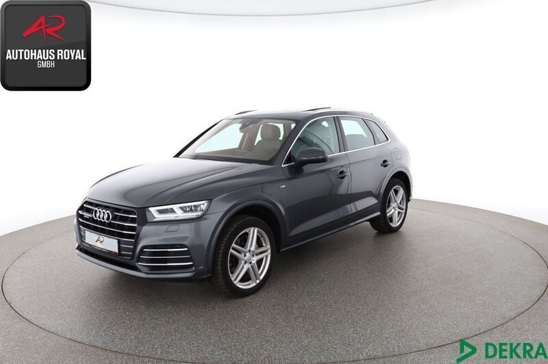Grau (metallic) Gebraucht 2020 Audi Q5 S-Line SUV | 34.640 € (Superpreis) - Bild 1/4