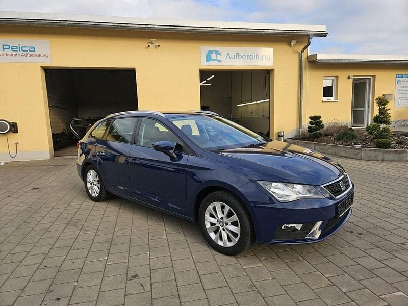 Second-hand Seat Leon ST Style 110 CP (80 kW) 2017 Albastru Break