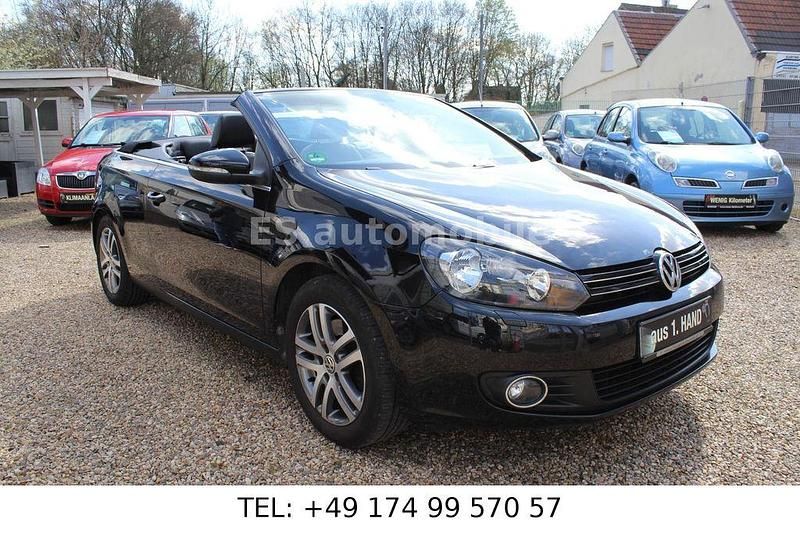 Gebraucht VW Golf Cabriolet 160 PS (117 kW) 2013 Schwarz Cabrio