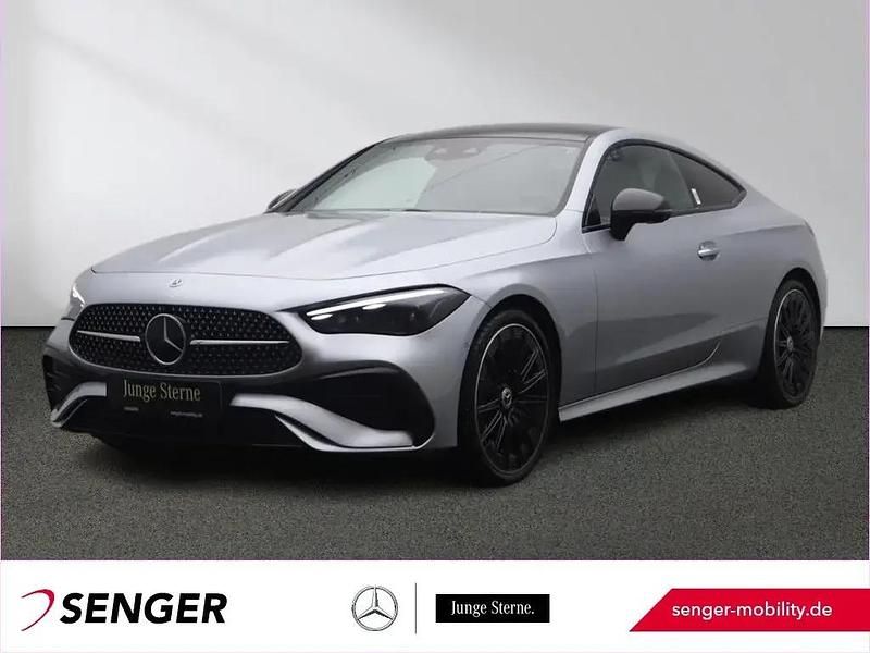 Lack hightechsilber Gebraucht 2025 Mercedes CLE300 AMG Coupé | 61.880 € (Etwas zu teuer) - Bild 1/1