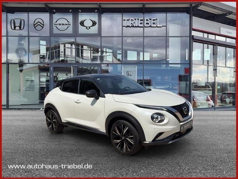 White 3p/black m Gebraucht 2021 Nissan Juke 360º SUV | 16.750 € (Etwas zu teuer) - Bild 1/4