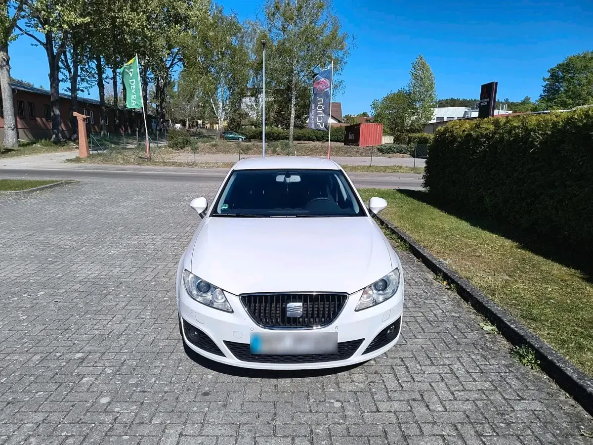 Usata Seat Exeo 200 CV (147 kW) 2010 Bianco Berlina