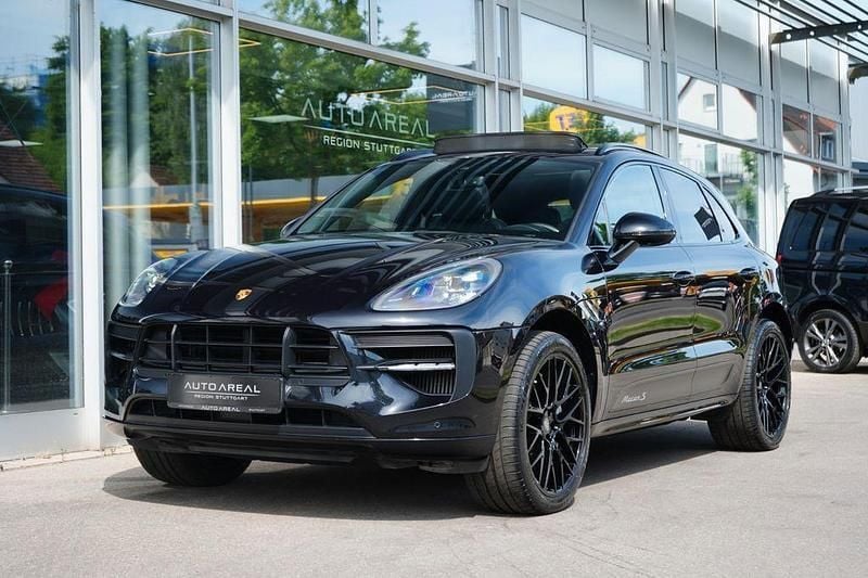 Schwarz Gebraucht 2020 Porsche Macan S Sport SUV | 60.990 € (Teuer) - Bild 1/4