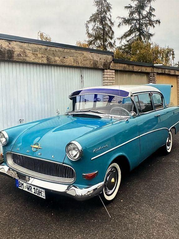Blau Gebraucht 1960 Opel Olympia Limousine | 15.000 € - Bild 1/4
