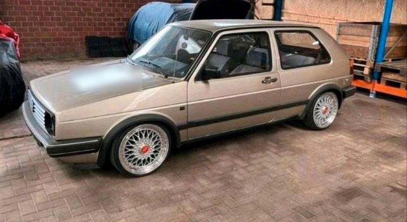 Gebraucht VW Golf II 53 PS (38 kW) 1989 Gold Kleinwagen