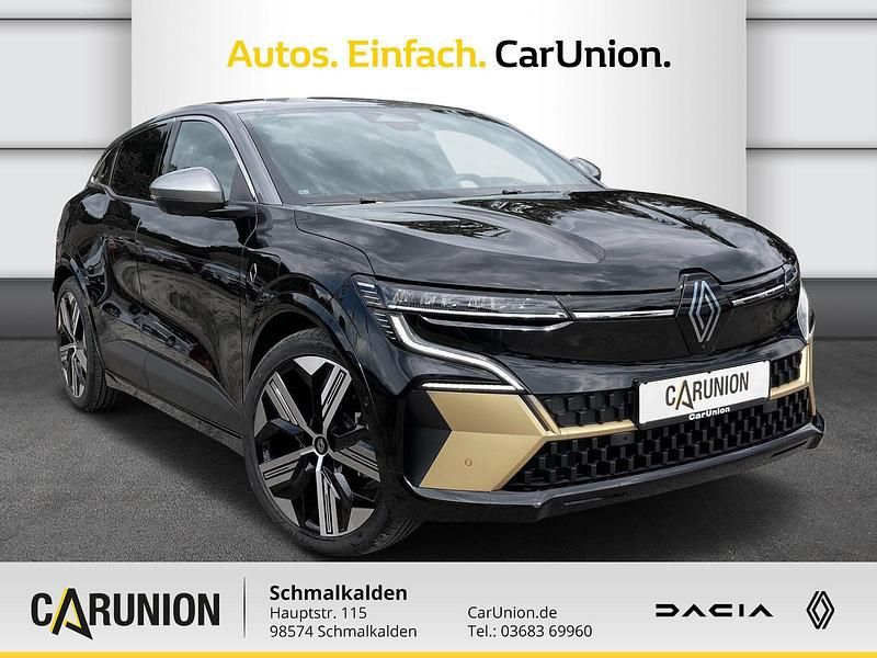 Gebraucht Renault Megane E-Tech Iconic 160 kW (218 PS) 2024 Black pearlschwarz metallic, dolomitgrau Limousine