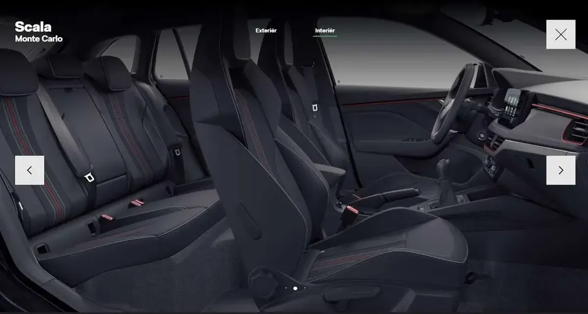 Gebraucht Skoda Scala Monte Carlo 150 PS (110 kW) 2024 Waehlbar Kleinwagen