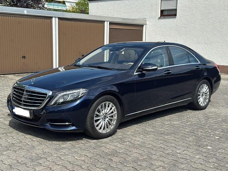 Blau Gebraucht 2014 Mercedes S350 Limousine | 25.500 € (Fairer Preis) - Bild 1/4