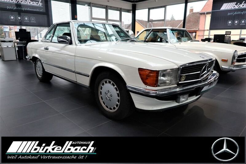Gebraucht Mercedes SL300 179 PS (131 kW) 1989 Weiß Cabrio